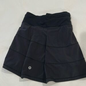 lululemon athletica Women's Tennis Skirt, black size 8
